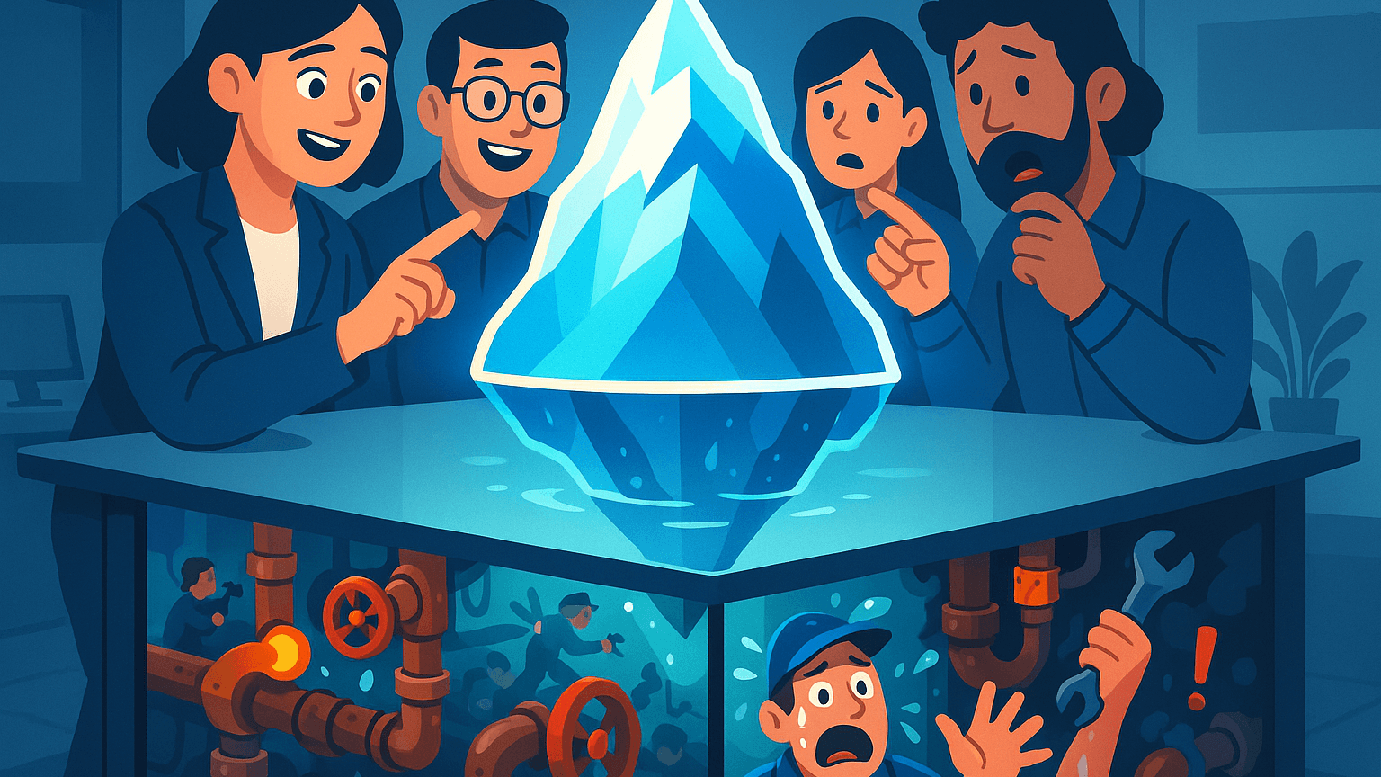Iceberg è facile da dimostrare. Il conto della manutenzione arriva dopo.