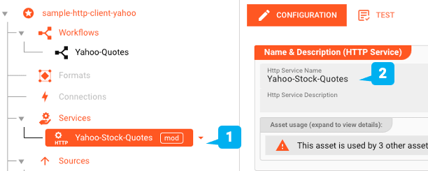 Creando el Http-Service Asset